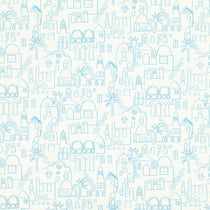Teeny Santorini Aqua V3312-02 Fabric by the Metre